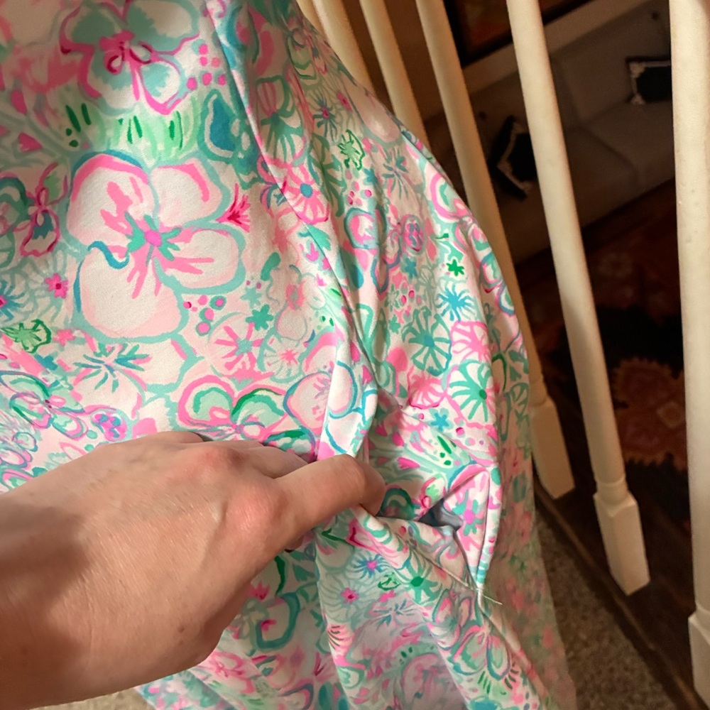 Lilly Pulitzer Floral Midi Dress - Picture 5 of 6